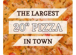 THE LARGEST Pizzas